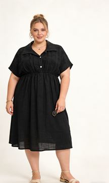 Immagine di PLUS SIZE LIGHT EMDROIDERED DRESS